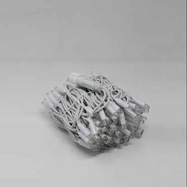 Stringa 10m 24V senza flash | cavo bianco | catena 120 led