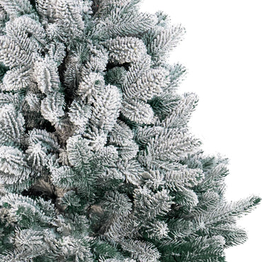 Albero di Natale innevato TOTAL PE | ALASKA MINI | altezza 110cm - diametro 80cm - rami 128