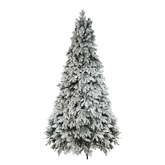 Albero di Natale innevato TOTAL PE | COLORADO SNOW | altezza 210cm - diametro 130cm - rami 917
