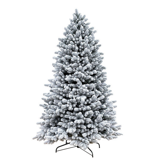 Albero di Natale innevato TOTAL PE | NEVADA LUX SNOW | altezza 250cm - diametro 160cm - rami 1.515
