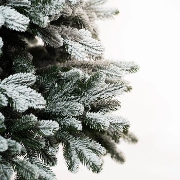 Albero di Natale innevato TOTAL PE | COLORADO LUX SNOW | altezza 150cm - diametro 110cm - rami 377