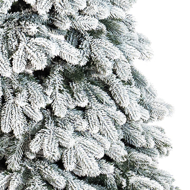 Albero di Natale innevato TOTAL PE | COLORADO SNOW | altezza 250cm - diametro 150cm - rami 1.388