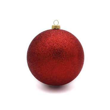 Sfera di Natale decorativa glitterata | da 8cm