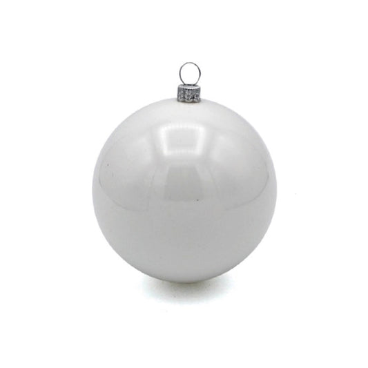 Sfera di Natale decorativa lucida | da 8cm
