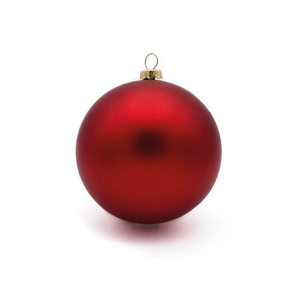 Matte decorative Christmas ball | from 10cm