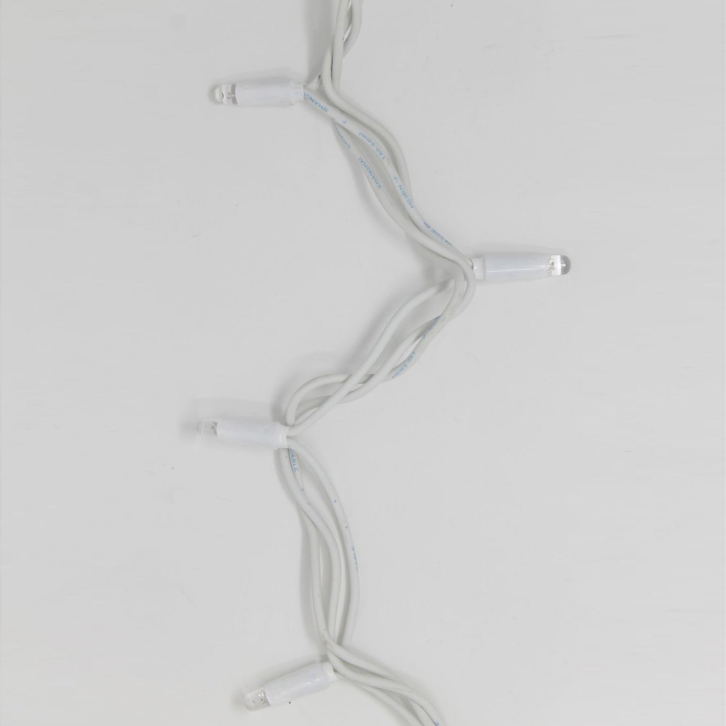 String 5m 230V with flash | white cable | 60 LED chain (10 flashes)