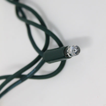 Stringa 5m 230V senza flash | cavo verde | catena 60 led