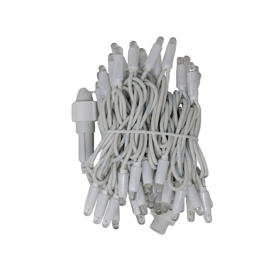 String 5m 230V with flash | white cable | 60 LED chain (10 flashes)