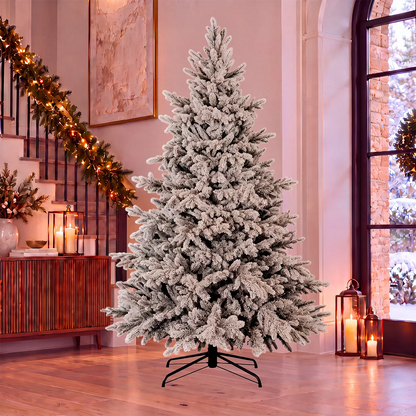 Abete Nordico Elite PE Snow - Albero di Natale Innevato Ultrarealistico