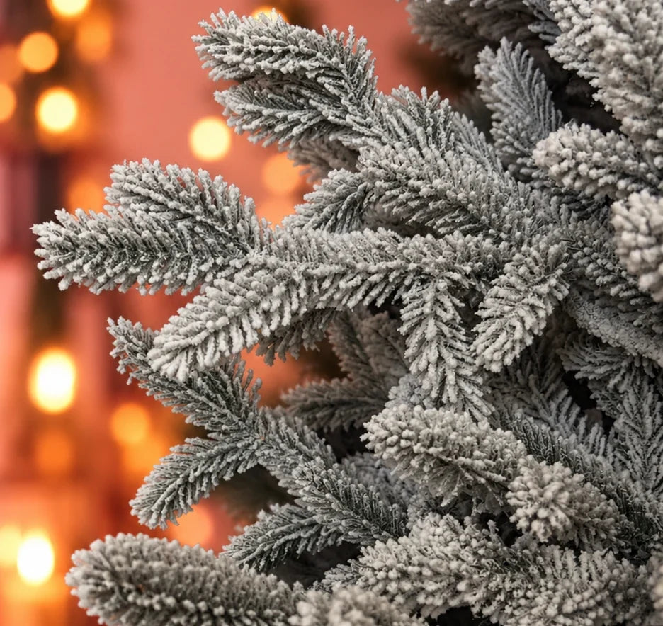 Abete Nordico Elite PE Snow - Albero di Natale Innevato Ultrarealistico