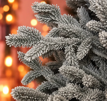 Abete Nordico Elite PE Snow - Albero di Natale Innevato Ultrarealistico