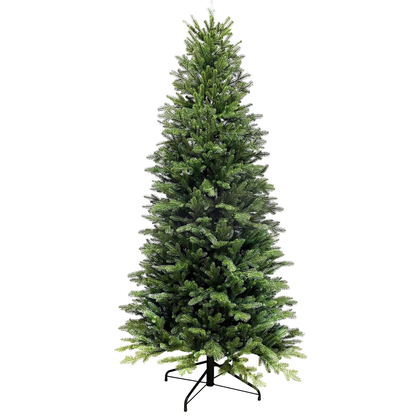 Albero di Natale artificiale TOTAL PE | ALASKA SLIM | altezza 190cm - diametro 95cm - rami 518