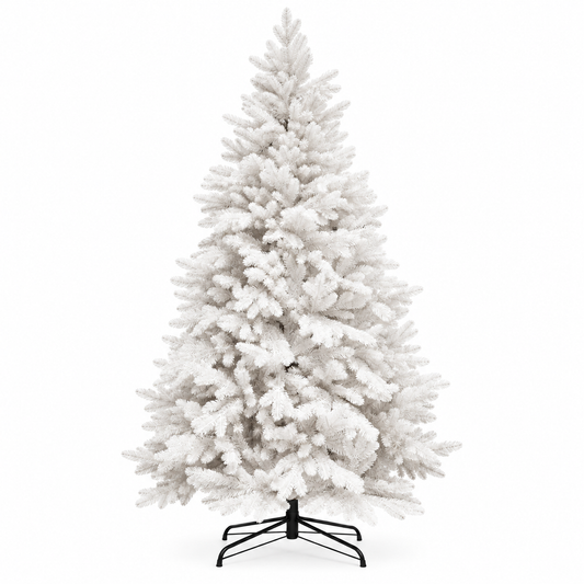 Abete Classico Elite PE - Elegante Albero di Natale Bianco