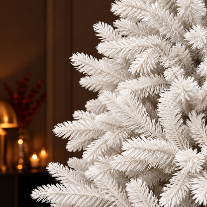 Abete Classico Elite PE - Elegante Albero di Natale Bianco