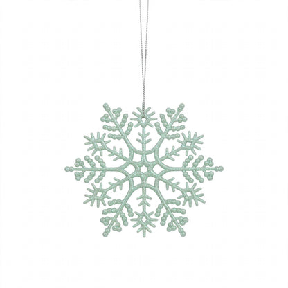 Fiocco di Neve Classico per Albero di Natale – addobbi natalizi eleganti Merry Worlds, foto 4
