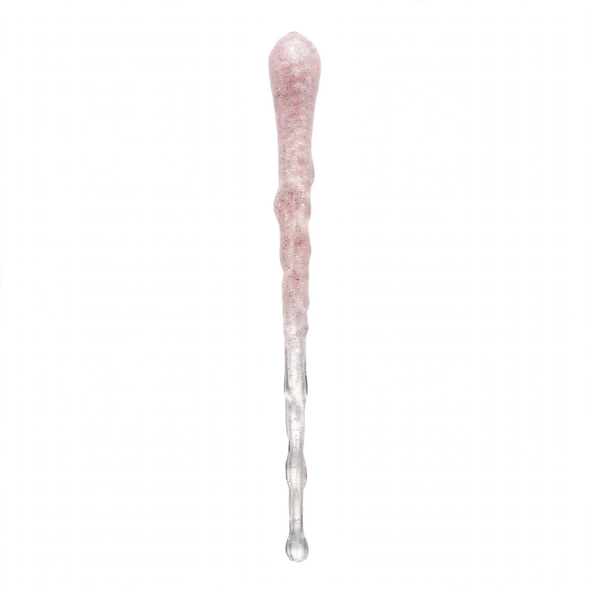 Ghiacciolo realistico in resina, Decorazione albero di Natale 18cm, colore Rosa – addobbi natalizi eleganti Merry Worlds, foto 4