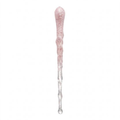Ghiacciolo realistico in resina, Decorazione albero di Natale 18cm, colore Rosa – addobbi natalizi eleganti Merry Worlds, foto 4