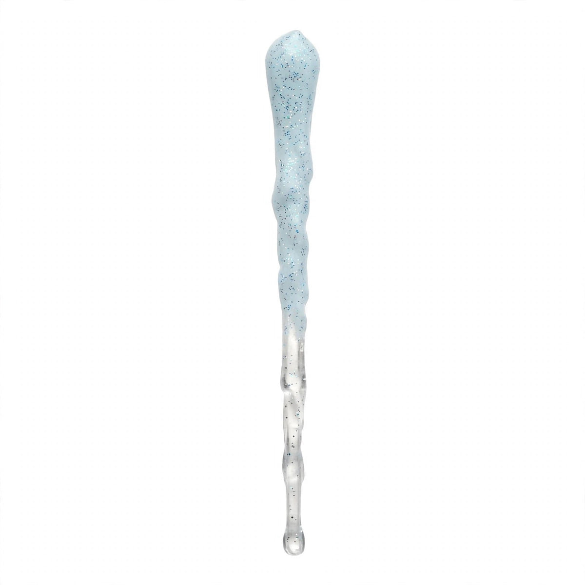 Ghiacciolo realistico in resina, Decorazione albero di Natale 18cm, colore Azzurro – addobbi natalizi eleganti Merry Worlds, foto 5