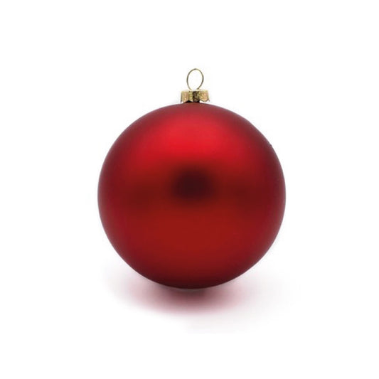 Pallina di Natale opaca 10cm – foto 3
