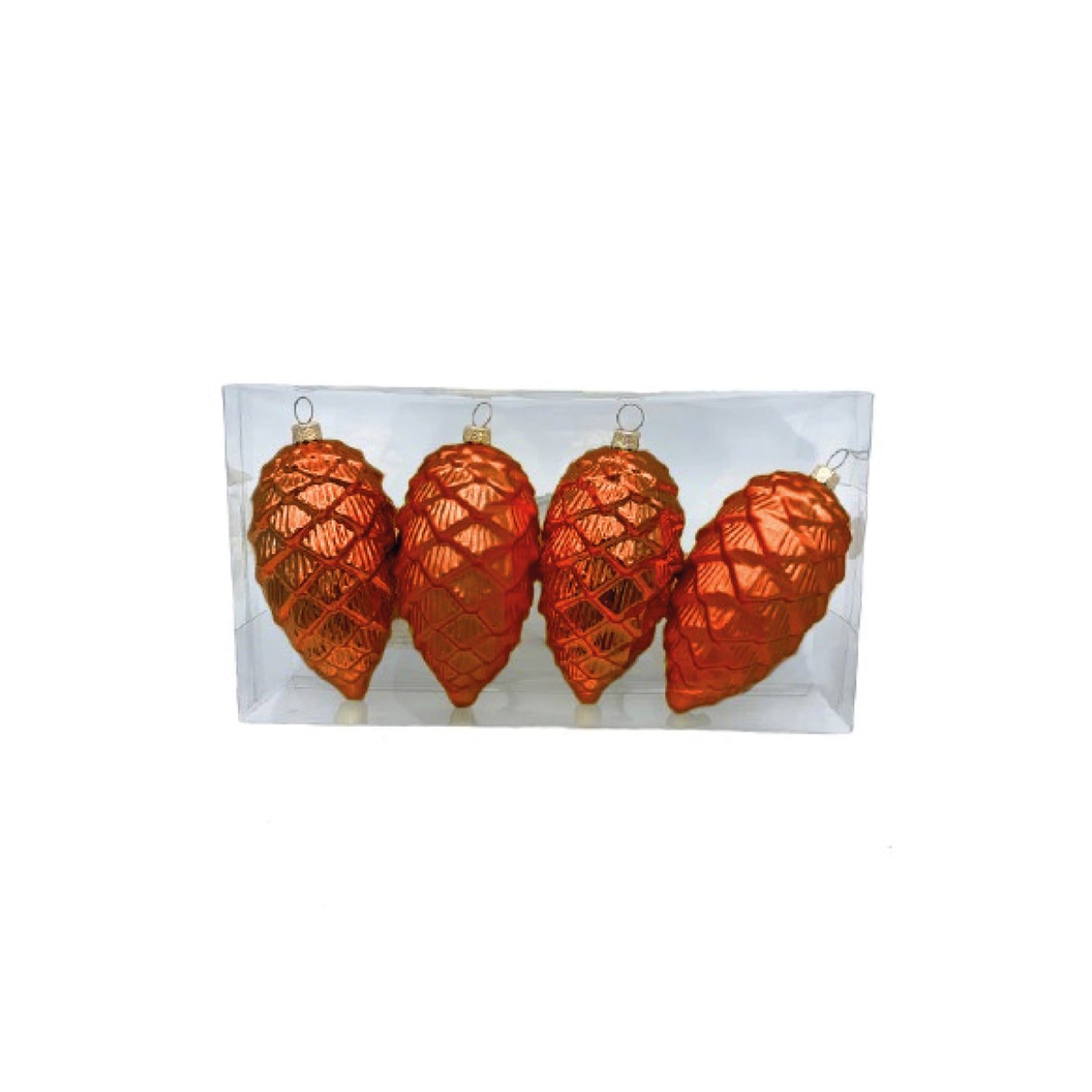 Decorative Christmas pine cone | 11.5x5 cm