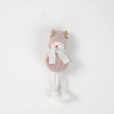 Renna di Natale da appendere, 18 cm – decorazioni per albero di Natale Merry Worlds, foto 2